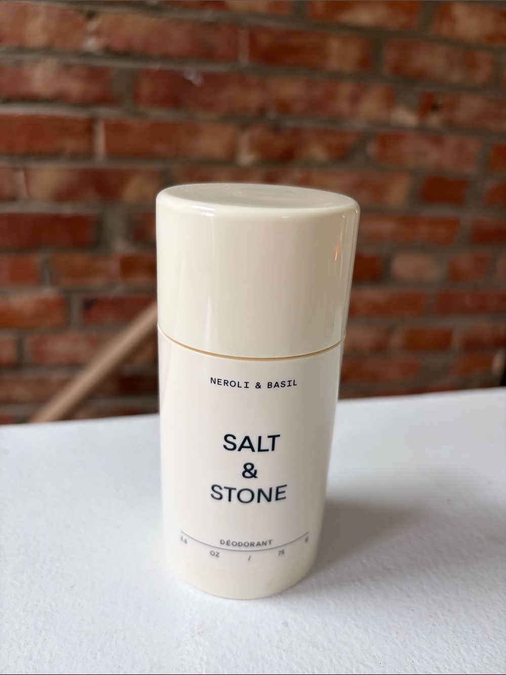 Salt & Stone Neroli & Basil Deodorant Stick - Cream